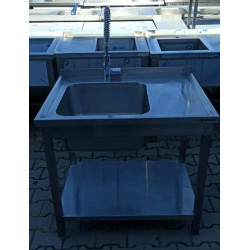 Zlew 1 Komorowy z Półką...