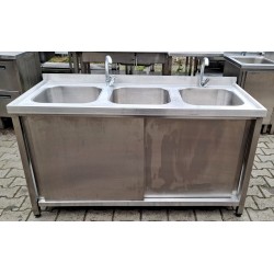 Zlew 3 Komorowy z Szafką -...