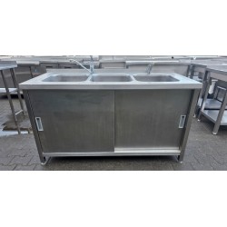 Zlew 3 Komorowy z Szafką -...