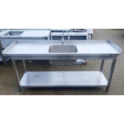 Zlew 1 Komorowy z Blatem...