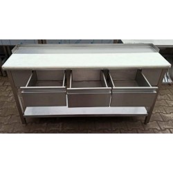 Stół Z Blatem Masarskim z...