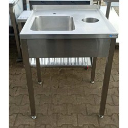 Zlew z Dziurą Na Odpady  -...