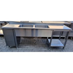 Zlew 2 Komorowy z Szafką i...