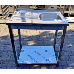 Zlew 1 Komorowy z Półką -...