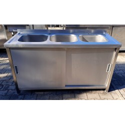 Zlew 3 Komorowy z Szafką -...