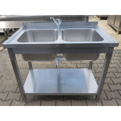 Zlew 2 Komory 100/60/85 cm...